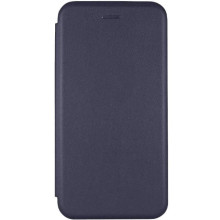 Кожаный чехол-книжка Classy для Apple iPhone 13 (6.1") – Темно-синий