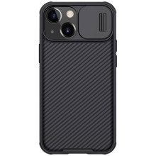 Карбоновая накладка Nillkin CamShield Pro для Apple iPhone 13 / 14 (6.1")