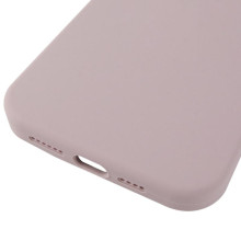 Чохол Silicone Case (AA) Logo with MagSafe для Apple iPhone 13 (6.1") – Сірий