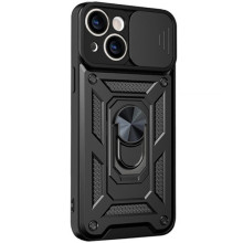 Чехол Ummi Camshield Serge Ring для Apple iPhone 13 (6.1") – Черный
