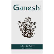 Защитное стекло Ganesh (Full Cover) для Apple iPhone 13 / 13 Pro / 14 / 16e / 17e (6.1") – Черный