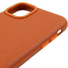 Чохол Syndee with MagSafe для Apple iPhone 13 (6.1") – Гірчичний