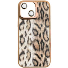 Чехол TPU+PC Wild Leopard with MagSafe and Lens для Apple iPhone 13 / 14 (6.1")