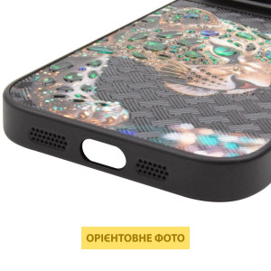 Чехол TPU+PC Crystal Hunt with MagSafe для Apple iPhone 13 / 14 (6.1") – Черный
