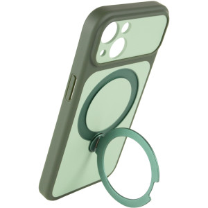 Чехол Ummi Full Camera with MagSafe HQ Ring для Apple iPhone 13 (6.1") – Зеленый