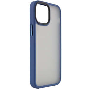 TPU+PC чехол Metal Buttons для Apple iPhone 13 (6.1")