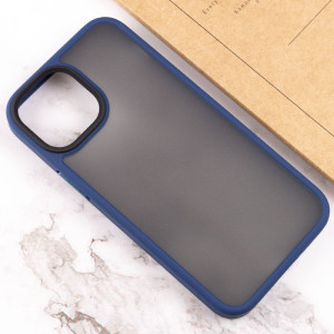 TPU+PC чехол Metal Buttons для Apple iPhone 13 (6.1")