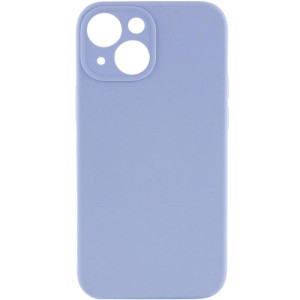 Чохол Silk Full Camera Protective (AA) NO LOGO для Apple iPhone 13 (6.1") – Блакитний