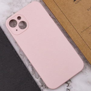 Чохол Silk Full Camera Protective (AA) NO LOGO для Apple iPhone 13 (6.1") – Рожевий
