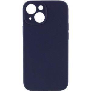 Чохол Silk Full Camera Protective (AA) NO LOGO для Apple iPhone 13 (6.1") – Темно-синій