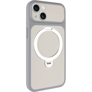 Чохол Ummi Full Camera with Magnetic Fit HQ Ring для Apple iPhone 13 (6.1") – Сірий