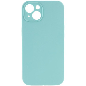 Чохол Silk Full Camera Protective (AA) NO LOGO для Apple iPhone 13 (6.1") – Бірюзовий