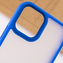 TPU+PC чохол Metal Buttons для Apple iPhone 13 (6.1") – Блакитний