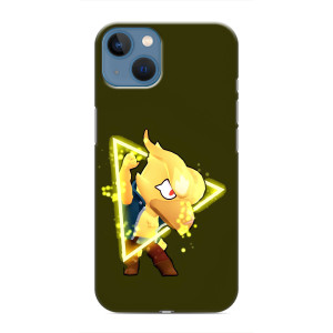 Бампер (ТПУ) с принтом Brawl Stars на Айфон 13 (Ворон)