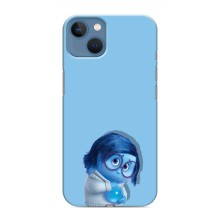 Чехол Головоломка для iPhone 13 - (AlphaPrint) (Печаль)