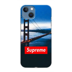 Чехол для iPhone 13 с картинкой Supreme (AlphaPrint)