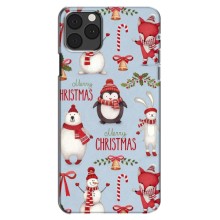 Чехол Санта Клаус для iPhone 13 (Рождественский)