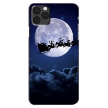 Чехол Санта Клаус для iPhone 13 (Санта - луна)