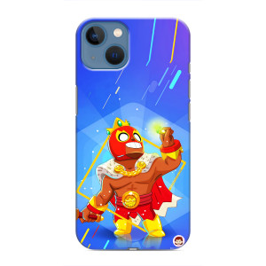 Чехол (ТПУ) с героями Бравл Старс на iPhone 13 – Эль Примо