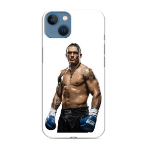 Чехол с картинкой Александр Усик для iPhone 13