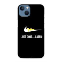 Чехол с логотипом Найк на iPhone 13 (Nike just do it)