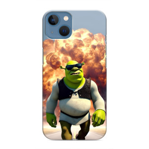 Печатный чехол с принтом Шрек для iPhone 13