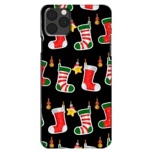 Силиконовый бампер на рождество для iPhone 13 (Рождественские подарки)