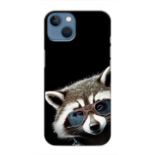 Силиконовый Чехол с Енотами на iPhone 13 – Стильный Енот