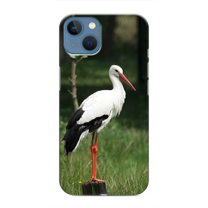 Силиконовый чехол с птичкой на iPhone 13 – Лелека