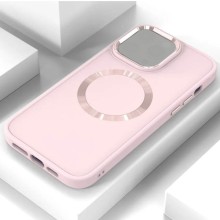 TPU чохол Bonbon Metal Style with MagSafe для Apple iPhone 14 Plus (6.7") – Рожевий