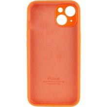 Чохол Silicone Case Full Camera Protective (AA) для Apple iPhone 14 Plus (6.7") – Помаранчевий