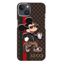 Чохли бренд ГУЧЧІ для iPhone 14 Plus (Маус Гуччи)