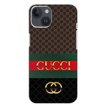 Чохли бренд ГУЧЧІ для iPhone 14 Plus (Стиль GUCCI)