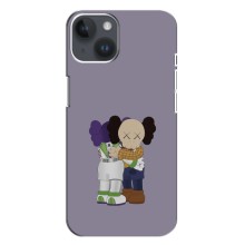 Чехлы для iPhone 14 Plus - Bearbrick Louis Vuitton (PREMIUMPrint) (Дружба Беарбрик)