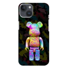 Чехлы для iPhone 14 Plus - Bearbrick Louis Vuitton (PREMIUMPrint) (Яркий Bearbrick)