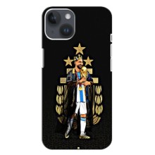 Чохли для iPhone 14 Plus (Leo чемпіон) (AlphaPrint) (Мессі Король)