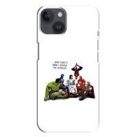 Чохли для iPhone 14 Plus (Для Християн) (Ісус супергерой)