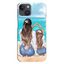 Чехлы для МАМЫ на iPhone 14 Plus (Мама и дочь)