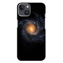 Чохли КОСМОС  на iPhone 14 Plus (Чорна дира)