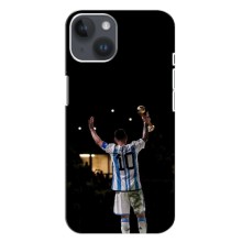 Чехлы Лео Месси Аргентина для iPhone 14 Plus (Лео Чемпион)