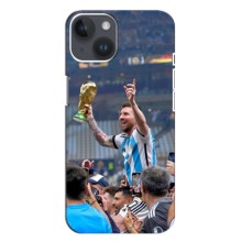 Чехлы Лео Месси Аргентина для iPhone 14 Plus (Месси король)