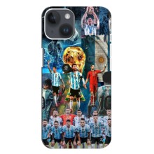 Чехлы Лео Месси Аргентина для iPhone 14 Plus (Месси в сборной)