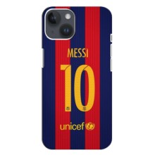 Чехлы Месси для iPhone 14 Plus (AlphaPrint) (Messi Barca 10)