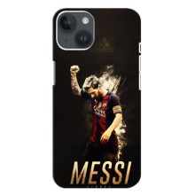 Чехлы Месси для iPhone 14 Plus (AlphaPrint) (Messi Barca)