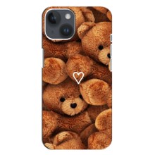 Чехлы Мишка Тедди для Айфон 14 Плюс – Плюшевый медвеженок