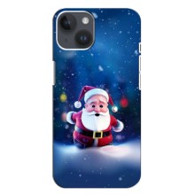 Чехлы на Новый Год iPhone 14 Plus – Маленький Дед Мороз