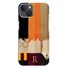 Чехлы с Гарри Поттером для iPhone 14 Plus (AlphaPrint) – обложка Гарри Поттера
