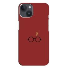 Чехлы с Гарри Поттером для iPhone 14 Plus (AlphaPrint) – шрам и очки