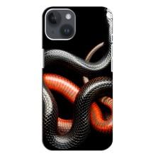 Чохли з зображенням різних тварин на iPhone 14 Plus (Змія)