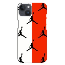 Чохли для iPhone 14 Plus - з картинкою JORDAN (AlphaPrint) (Лого Джордан)